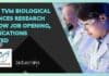 IISER TVM Biological Sciences Research Fellow Job Opening, Applications Invited Research Vacancy IISER TVM