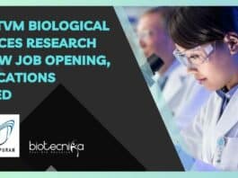 Research Vacancy IISER TVM