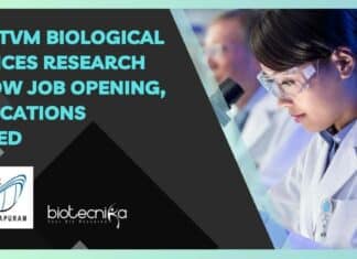 Research Vacancy IISER TVM