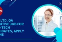 SATS Ltd. QA Executive Job For Food Tech Candidates, Apply Online SATS Ltd QA Executive