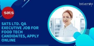 SATS Ltd QA Executive
