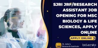 SJRI JRF/Research Assistant