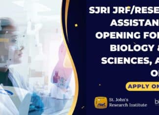 SJRI JRF/Research Assistant