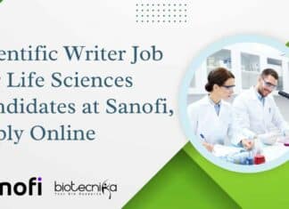 Scientific Writer Job For