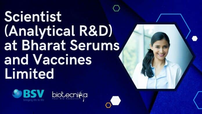 Scientist (Analytical R&D)