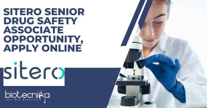 Sitero Senior Drug Safety