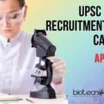 UPSC Scientist Recruitment For MSc Candidates, Apply Online UPSC Scientist Recruitment