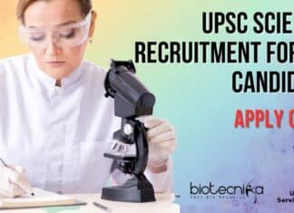 UPSC Scientist Recruitment