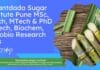 Vasantdada Sugar Institute Pune MSc, BTech, MTech & PhD Biotech, Biochem, Microbio Research Jobs Vasantdada Sugar Institute Pune