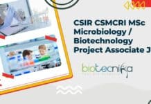 CSIR CSMCRI MSc Microbiology / Biotechnology Project Associate Job CSIR CSMCRI MSc Job