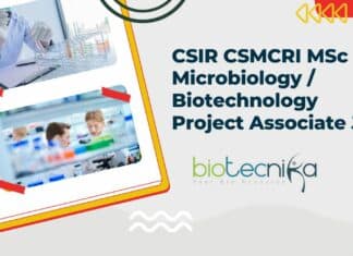 CSIR CSMCRI MSc Job