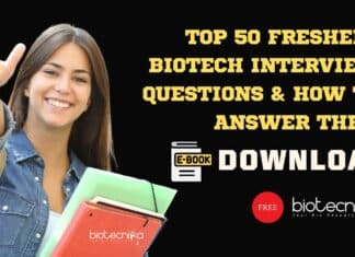 Freshers Biotech Interview Questions