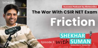 The Success Podcast Biotecnika - An Exclusive CSIR NET Podcast - Episode 5