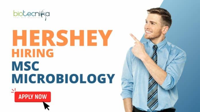 Hershey Msc Microbiology Job