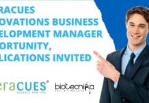 theraCUES Innovations Business Development Manager Opportunity, Applications Invited theraCUES Innovations BDM Job