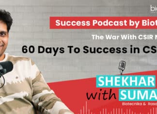 The Success Podcast - An Exclusive CSIR NET Podcast By Biotecnika - Episode 1