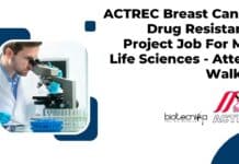 ACTREC Life Sciences Project