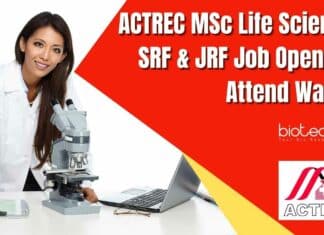 ACTREC Research Positions