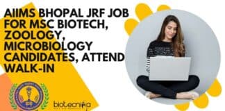 AIIMS Bhopal JRF Job