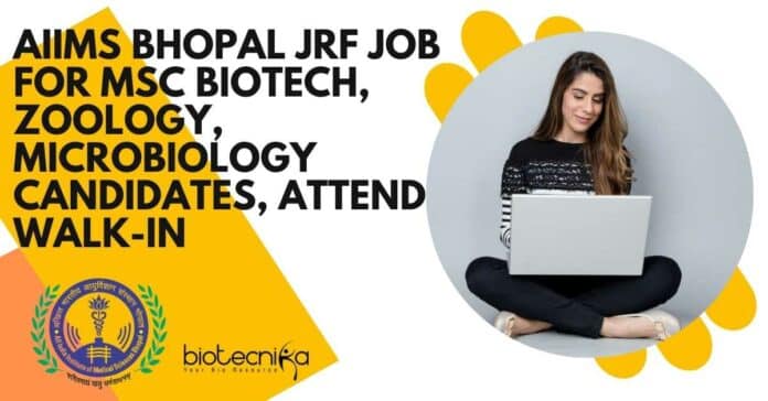 AIIMS Bhopal JRF Job