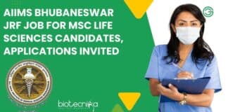 AIIMS Bhubaneswar JRF Job