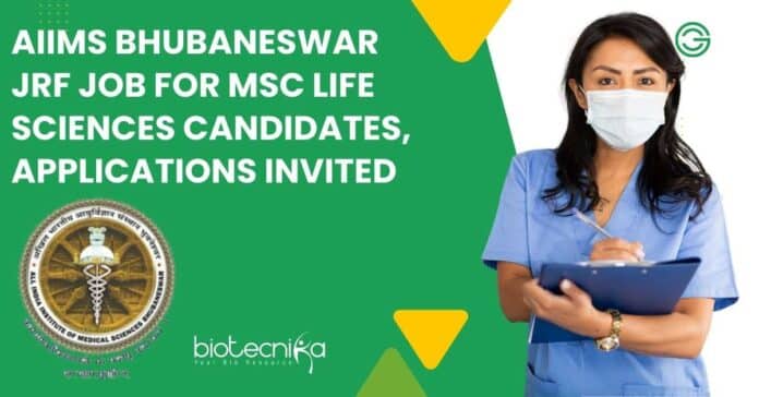 AIIMS Bhubaneswar JRF Job