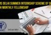 AIIMS Delhi Summer Internship Scheme of SERB With Monthly Fellowship AIIMS Summer Internship Delhi