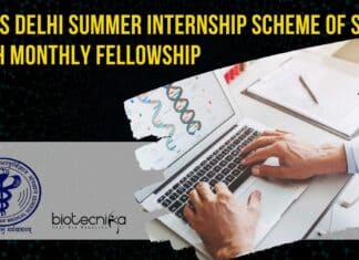 AIIMS Summer Internship Delhi