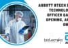 Abbott BTech Food Technologist Officer QA Job Opening, Apply Online Abbott BTech Food Technologist
