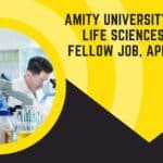 Amity University AINN JRF