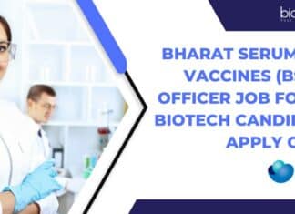 BSV MSc Biotech QC Officer