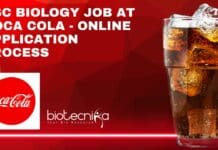 BSc Biology Job Coca
