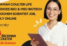 Beckman Coulter Scientist Jobs