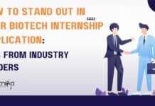 Biotech Internship Application Tips