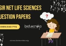 CSIR NET Question