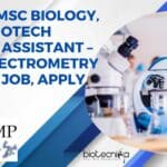C-CAMP MSc Biology, BTech Biotech Facility Assistant – Mass Spectrometry Facility Job, Apply Online C-CAMP MSc Biology