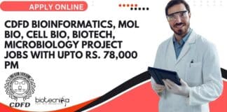 CDFD Bioinformatics Job