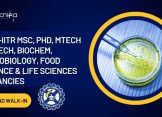 CSIR-IITR Project Recruitment 2023