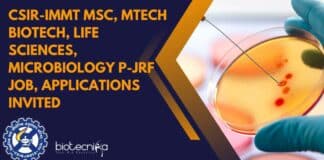 CSIR-IMMT MSc