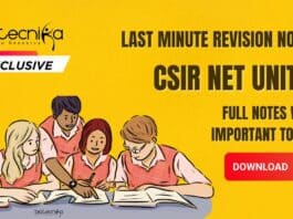 CSIR UNIT 2 Revision