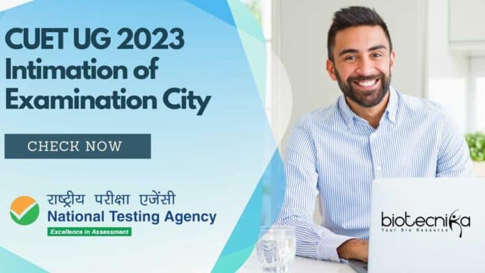 CUET UG Examination City 2023