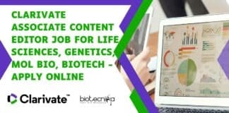 Clarivate Associate Content Editor