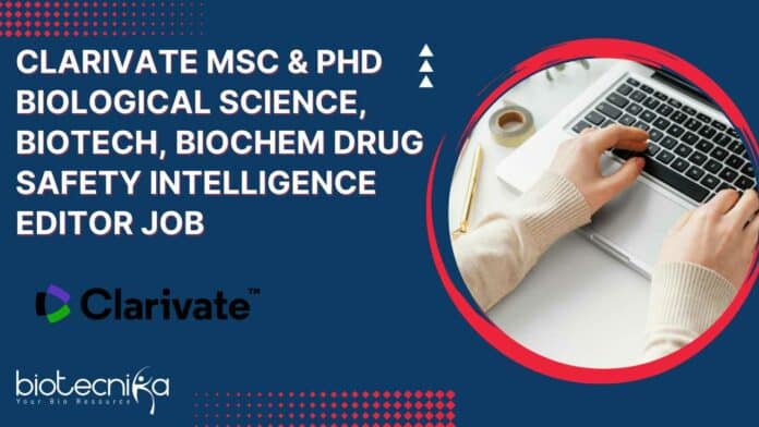 Clarivate MSc & PhD