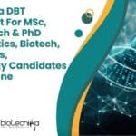 DBT India Jobs 2023