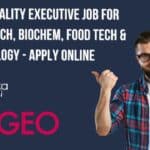 DIAGEO Quality Executive Opening