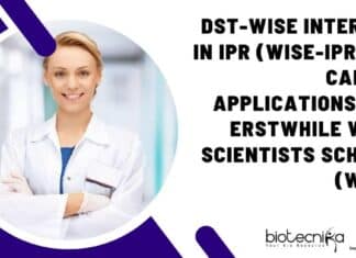 DST-WISE Internship in IPR