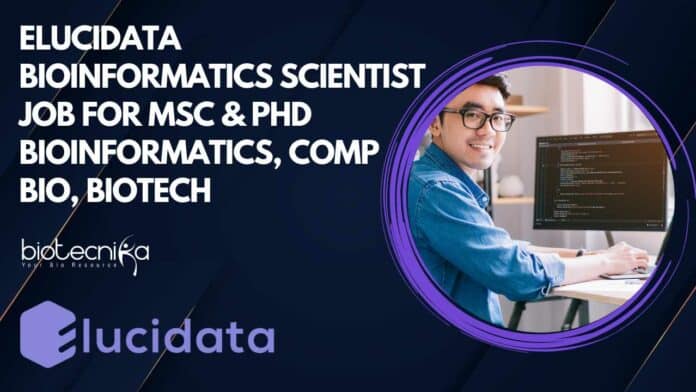 Elucidata Bioinformatics Scientist Job