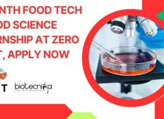 Food Science Internship