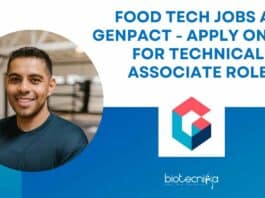 Genpact Food Tech Jobs