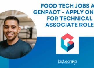 Genpact Food Tech Jobs
